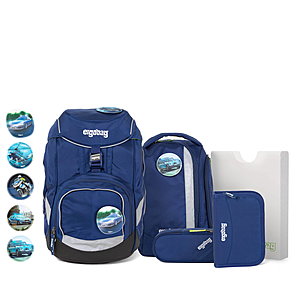 Ergobag Pack BlaulichtBr Schulrucksack Set 6 tlg.