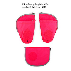 Ergobag Seitentaschen Zip-Set pink ab 2019/2020