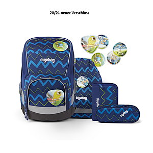 Ergobag Wide FallrckziehBr Schulranzen Set 5 tlg.