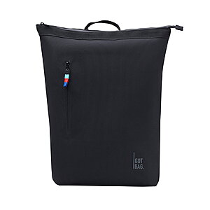 Got Bag No!Rolltop Rucksack black