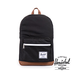 Herschel Pop Quiz Black Tan Schulrucksack