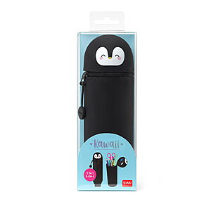 Legami 2in1 Silicone Federmäppchen Pinguin