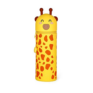 Legami 2in1 Silicone Giraffe Pencil Case