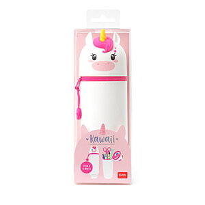 Legami 2in1 Silicone Unicorn Pencil Case