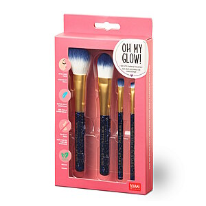 Legami 4 MAKEUP BRUSHES OH MY GLOW STARS