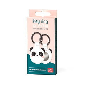 Legami Key Ring for Airtag Panda