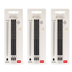 Legami Refill Nachfllpack 9 Stck schwarz ( 3x3 )
