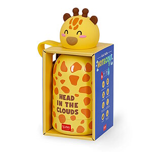 Legami Trinkflasche Giraffe Hot and Cold BFF