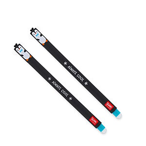 Legami lschbare Gel Stifte Pinguin 2er Set
