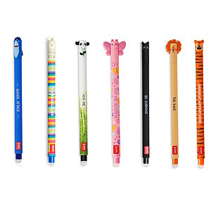 Legami lschbare Gelstifte inklusive Butterfly und Tiger im 7tlg. Set