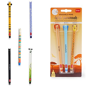 Legami radierbare Stifte Set 8 tlg. inklusive Wild