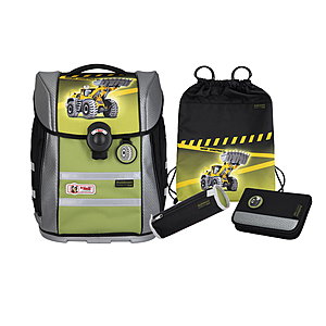 McNeill Ergo Primero Bulldozer Schulranzen-Set