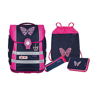 McNeill Ergo Primero DIN Butterfly Schulranzen-Set