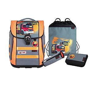 McNeill Ergo Primero DIN Feuerwehr Schulranzen-Set