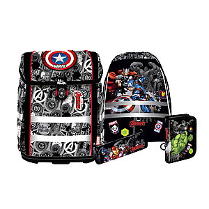 McNeill Perfecto Marvel-Avengers Schulranzen-Set 5 tlg.