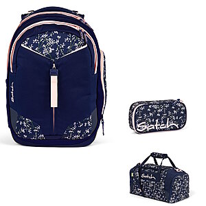 Satch Match Bloomy Breeze 2024 3tlg Schulrucksack-Set. Set