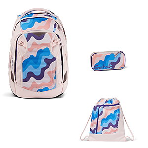 Satch Match Candy Clouds 3tlg Schulrucksack-Set