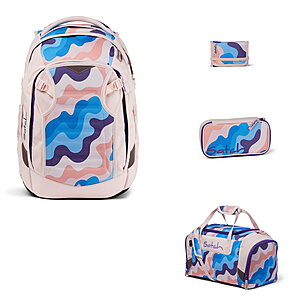 Satch Match Candy Clouds 4tlg Schulrucksack-Set