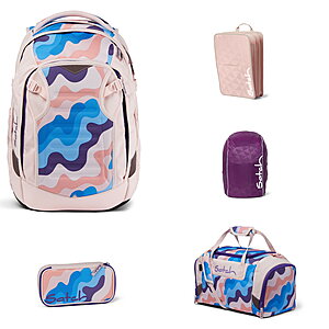 Satch Match Candy Clouds 5tlg Schulrucksack-Set