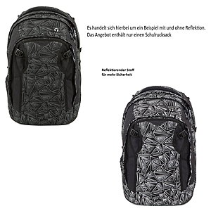 Satch Match Ninja Bermuda Schulrucksack Schulranzen Net