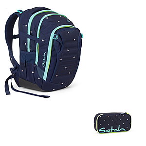 Satch Match Pretty Confetti Schulrucksack 2tlg Set