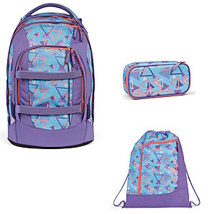 Satch Pack 80s Dance 3tlg Schulrucksack-Set