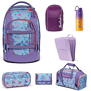 Satch Pack 80s Dance 7tlg Schulrucksack-Set