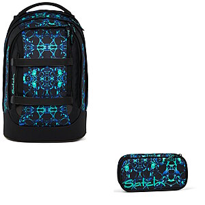 Satch Pack Caleido Blue 2tlg. Set