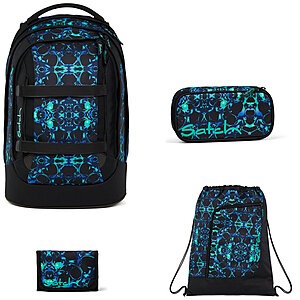Satch Pack Caleido Blue 4tlg. Set