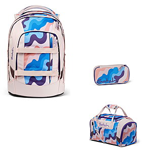 Satch Pack Candy Clouds 3tlg Schulrucksack-Set