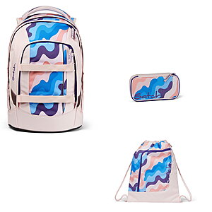 Satch Pack Candy Clouds 3tlg Schulrucksack-Set