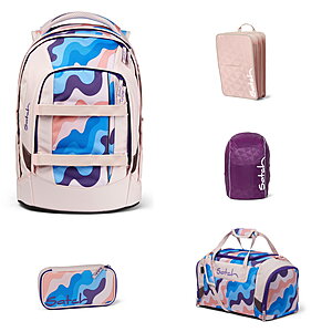 Satch Pack Candy Clouds 5tlg Schulrucksack-Set