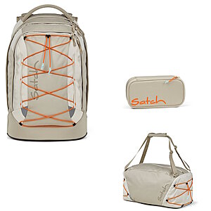 Satch Pack Crossed Sand 3tlg.