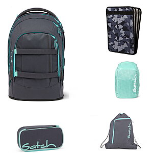 Satch Pack Mint Phantom Update Schulrucksack Set 5tlg