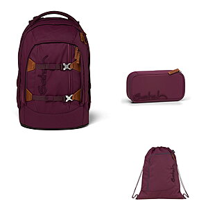 Satch Pack Nordic Berry 3tlg Schulrucksack-Set