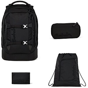 Satch Pack Nordic Black 4tlg.