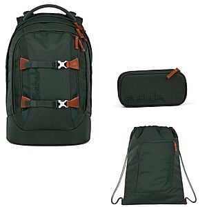 Satch Pack Nordic Forest Green 3tlg.