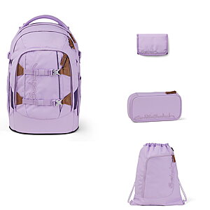 Satch Pack Nordic Purple Update 4tlg. Schulrucksack-Set