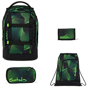 Satch Pack Seismic Green 4tlg.