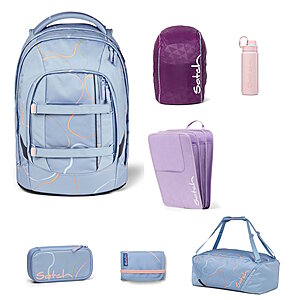 Satch Pack Vivid Blue 7 tlg.