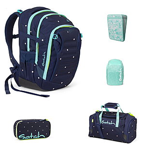 Satch match Pretty Confetti Schulrucksack Set 5tlg