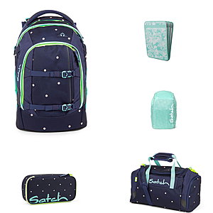 Satch pack Pretty Confetti Schulrucksack Set 5tlg