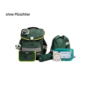 School Mood Timeless Daniel mit LED-Patchy 7-tlg. Schulranzenset