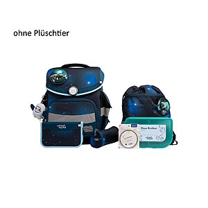 School Mood Timeless Moritz mit LED-Patchy 7-tlg. Schulranzenset