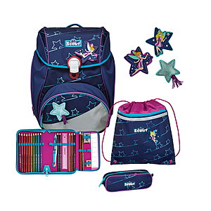 Scout Alpha Blue Star 4tlg. Schulranzenset