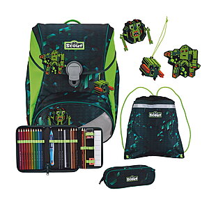 Scout Alpha Cubes Schulrucksack-Set