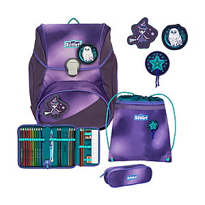 Scout Alpha Purple Magic Superflash Schulranzenzet