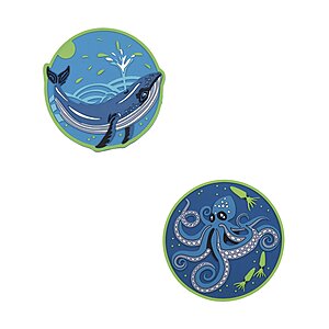 Scout Funny Snaps Move 2er Set Deep Sea