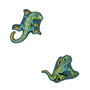 Scout Funny Snaps Move 2er Set Lizard