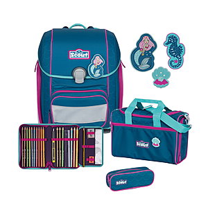 Scout Genius Mermaid Schulranzenset 4tlg